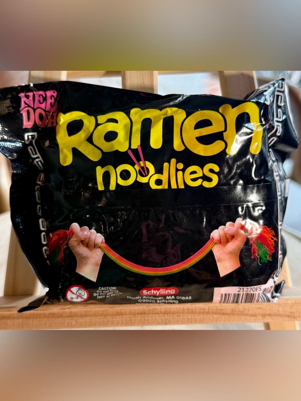 NeeDoh Ramen Noodles Display Box w/ 12 Sealed Packs Schylling Viral - Picture 10 of 10
